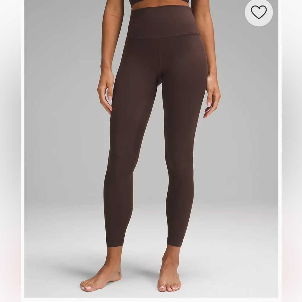 lululemon Align™ High-Rise Pant 28"in espresso size 4